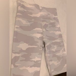 Athleta white camo leggings